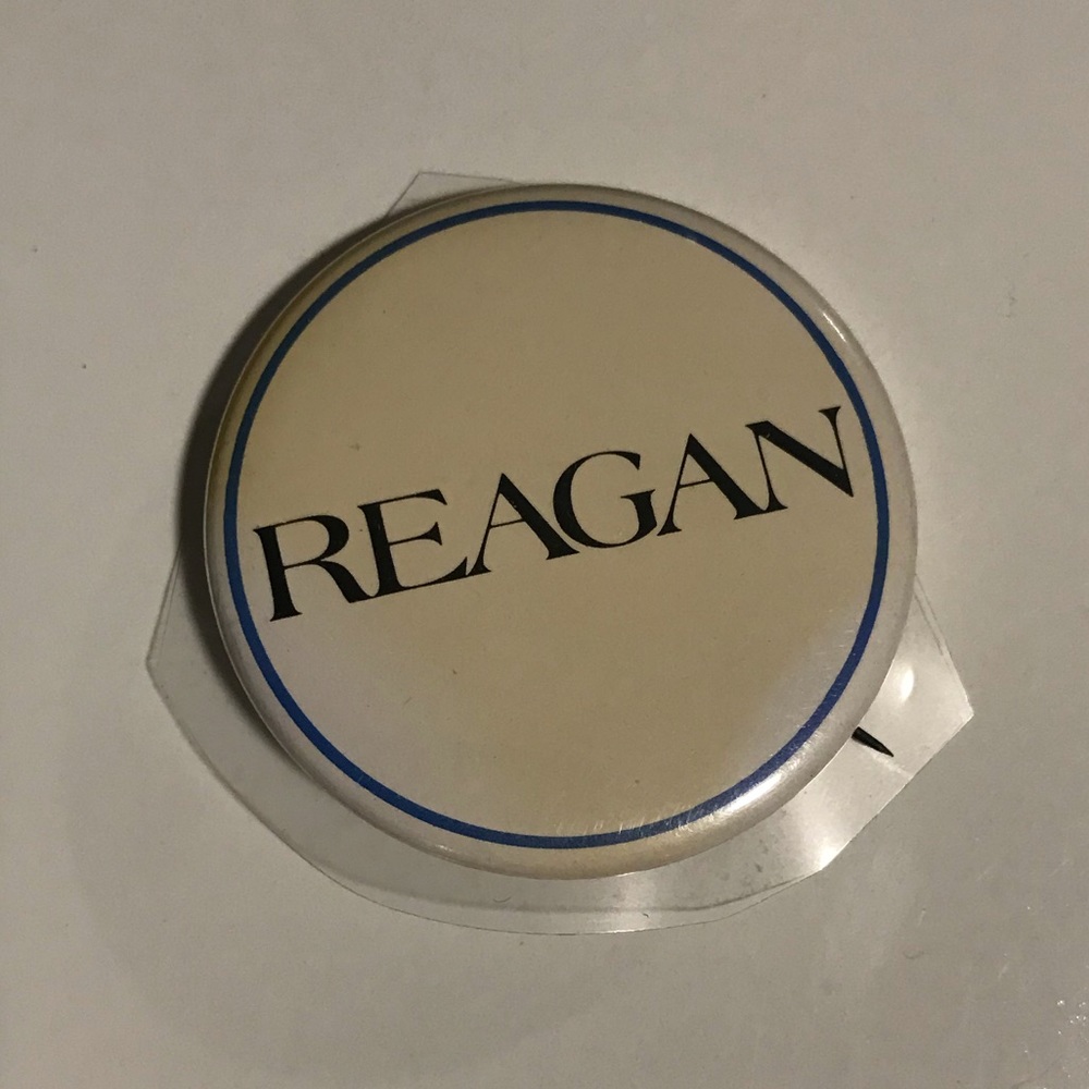 Reagan button pin